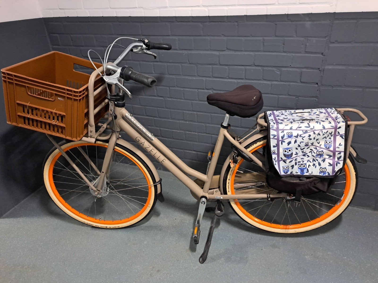 Gazelle HeavyDuty NL Transportfiets met 3 versnellingen, Ophalen, Versnellingen, Gazelle, Trommelrem