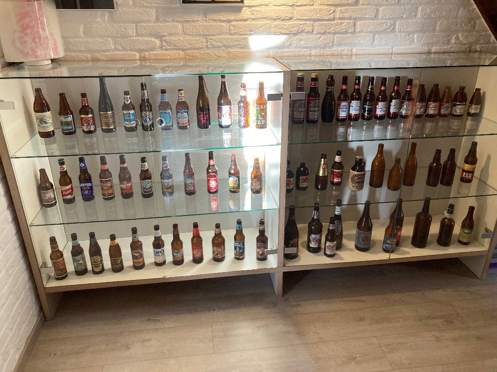 Bijzondere bierflessen uit Italië, Verzamelen, Ophalen, Gebruikt, Flesje(s), Overige merken