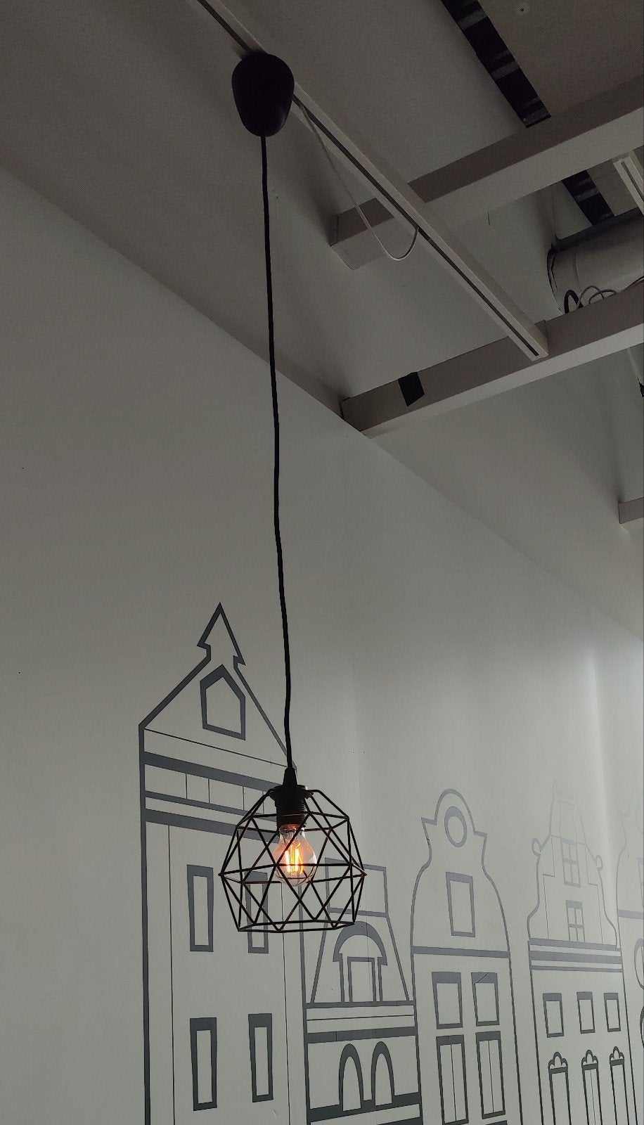 Nieuwe zwarte Ikea plafond lamp nog in de plastic verpakking, Ophalen of Verzenden, Nieuw
