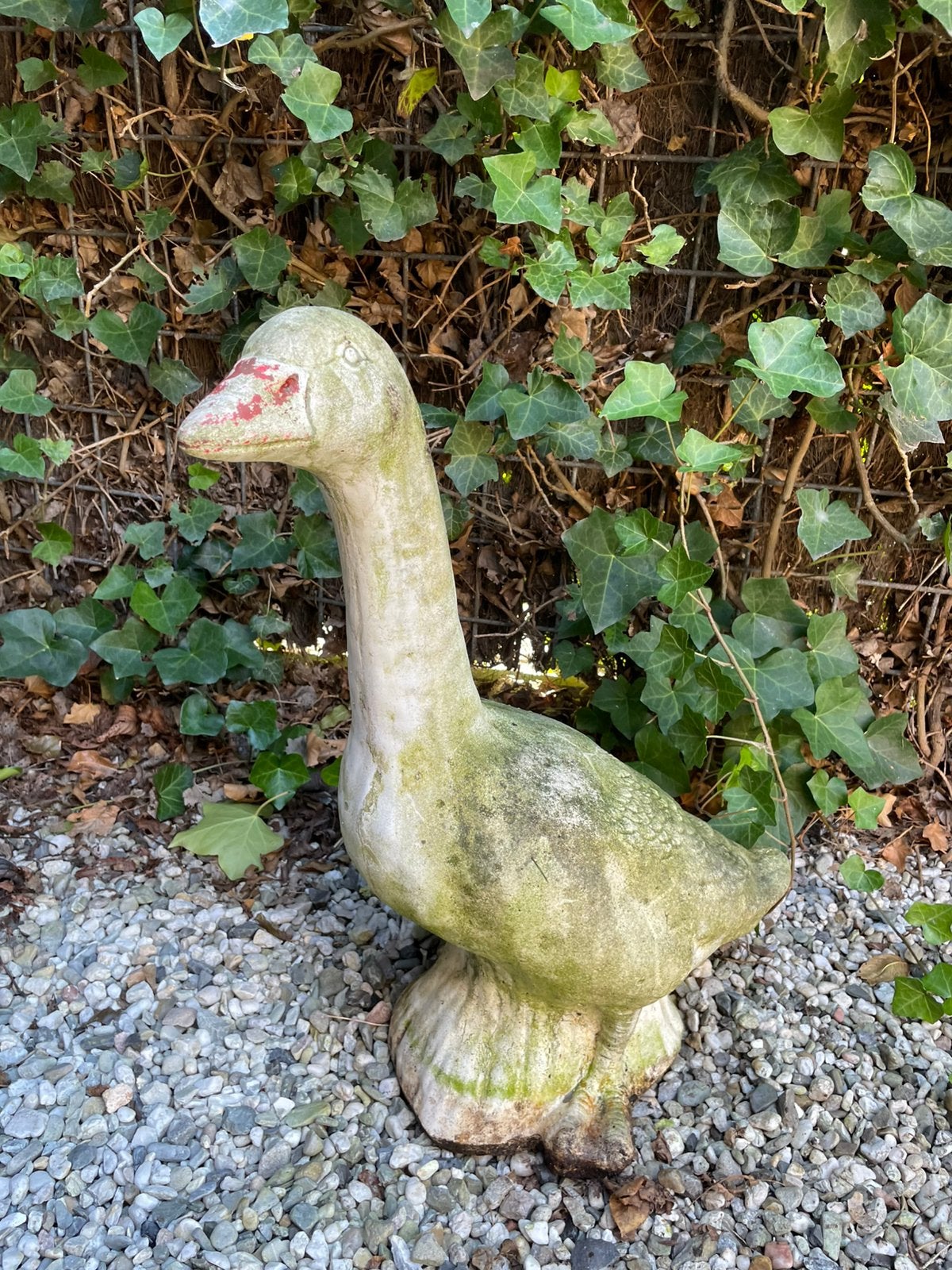 Tuinbeeld gans, Ophalen, Kunststof