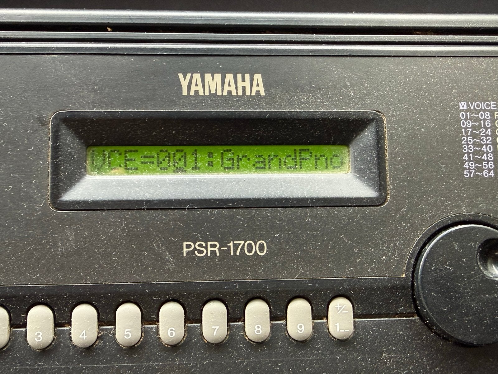 Yamaha PSR-1700 Keyboard - Goede Staat, Ophalen of Verzenden, 61 toetsen, Gebruikt, Midi-aansluiting