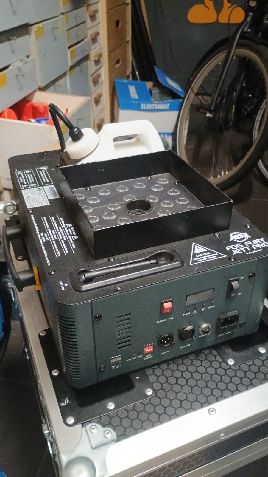 ADJ Fog Fury Jett Pro Rookmachine met LED-verlichting, Ophalen of Verzenden, Gebruikt, Rookmachine, Kleur