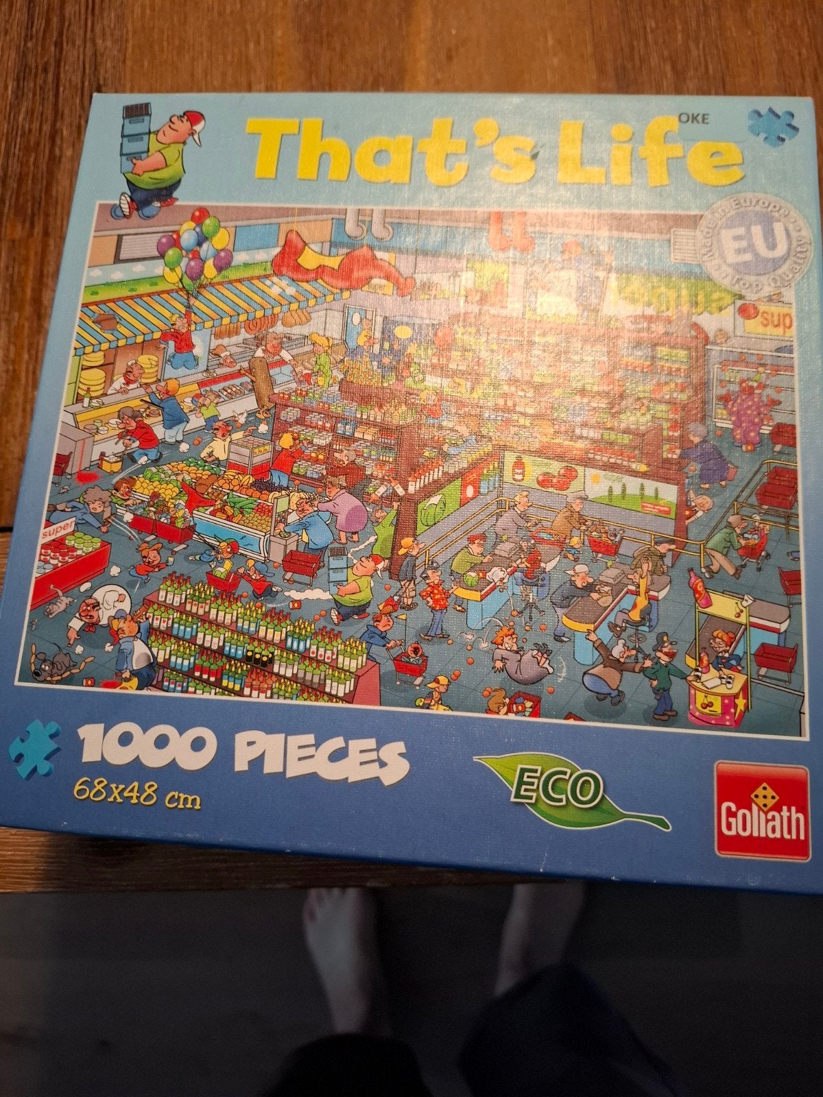 thats life puzzel, Ophalen of Verzenden, 500 t/m 1500 stukjes, Gebruikt, Legpuzzel