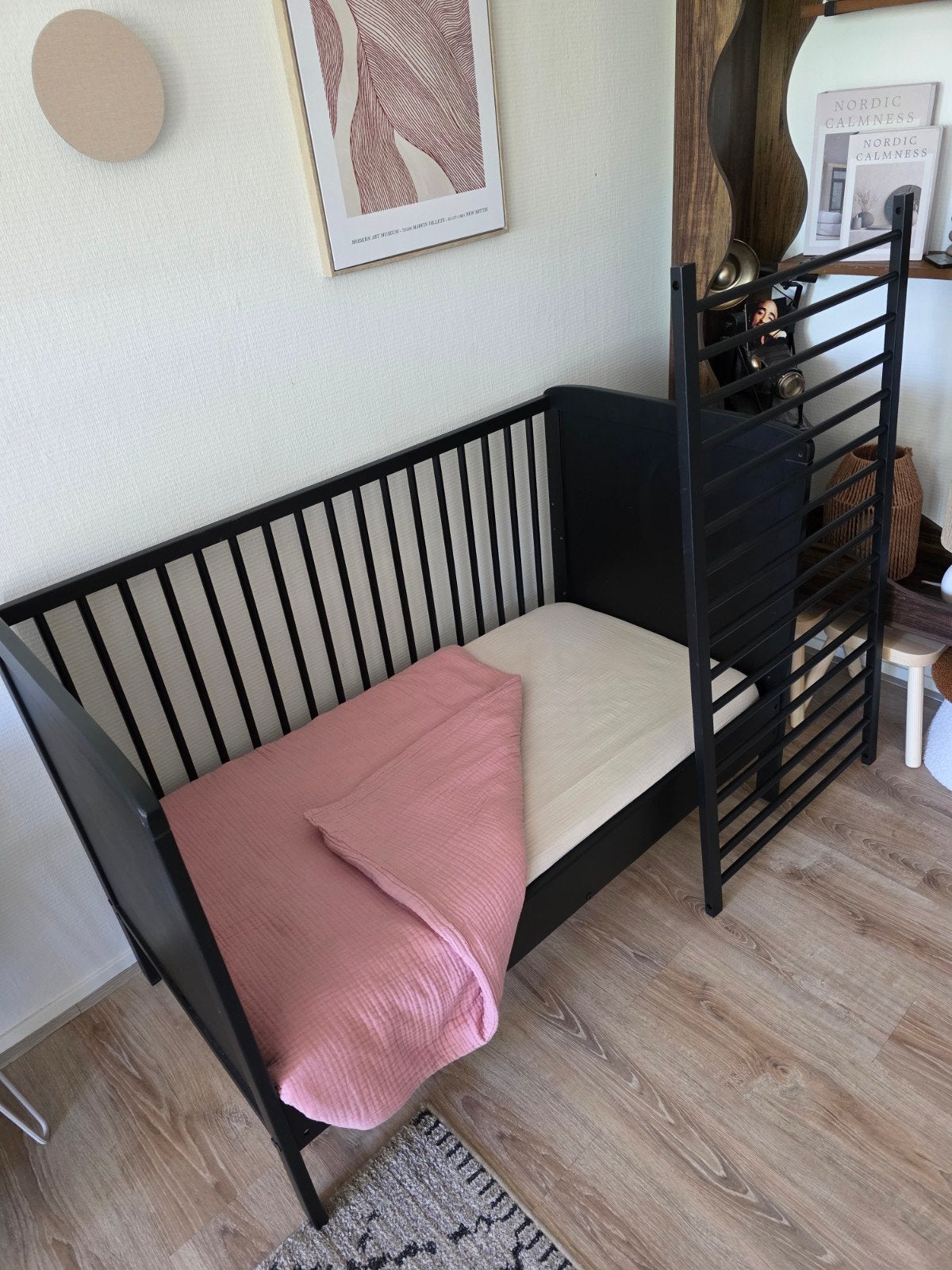 Ledikant, Ophalen, Zo goed als nieuw, Minder dan 140 cm, Minder dan 70 cm