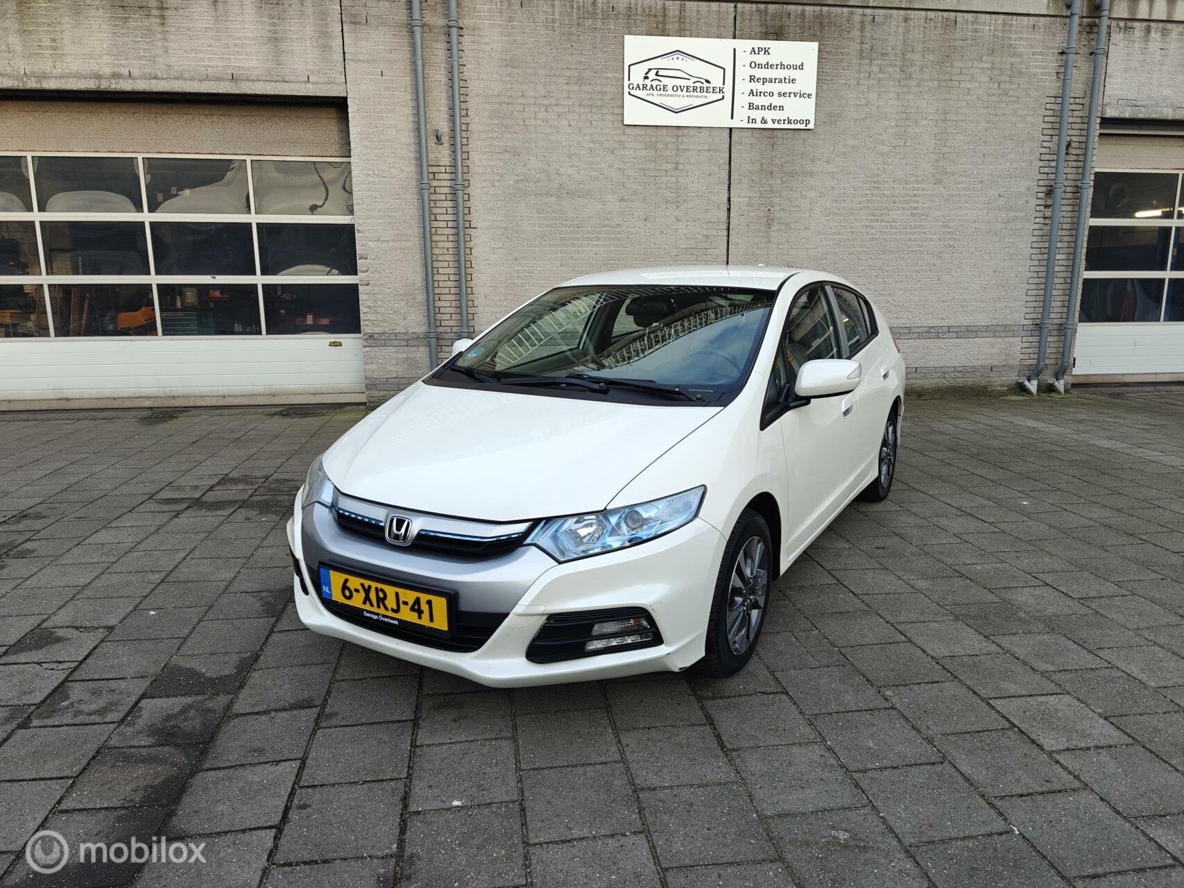 Honda Insight 1.3 2014 AIRCO/LMV/CRUISE/CAMERA/AUT/NL-AUTO!, Euro 5, Gebruikt, 4 cilinders, Wit