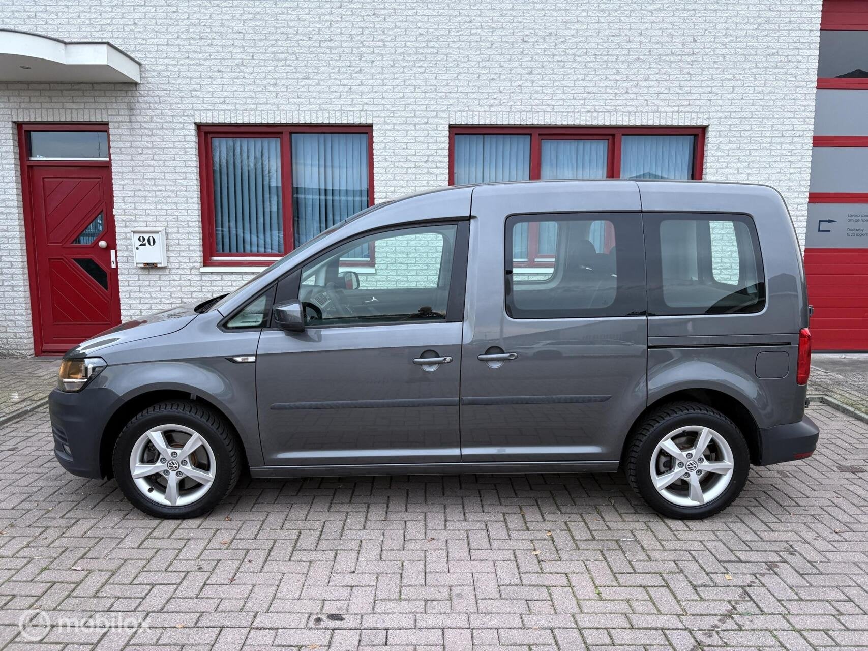 Volkswagen Caddy Combi 1.4TSI CRUISE/AIRCO/5PERS/1E EIGENAAR, Gebruikt, Handgeschakeld, Grijs, Traction-control