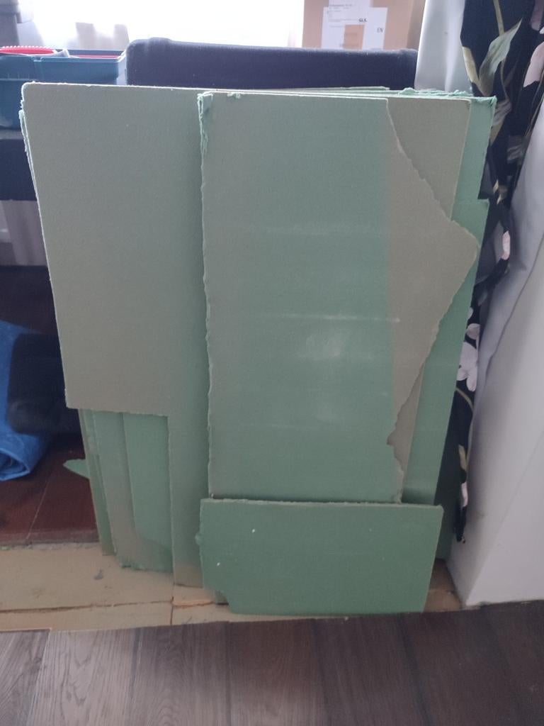 Restpartij vloer isolatieplaten, Ophalen