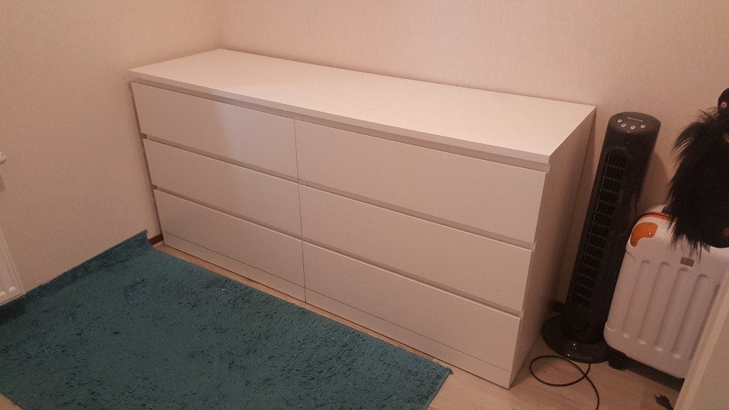 Commodekast met 6 laden, Kinderen en Baby's, Kinderkamer | Commodes en Kasten, Ophalen, Gebruikt, 50 tot 70 cm, 100 cm of meer