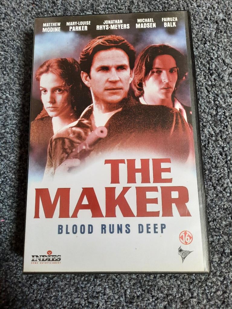 THE MAKER! Aktie Speelfilm Op VIDEO!, Vanaf 16 jaar, Ophalen of Verzenden, Zo goed als nieuw, Actie en Avontuur