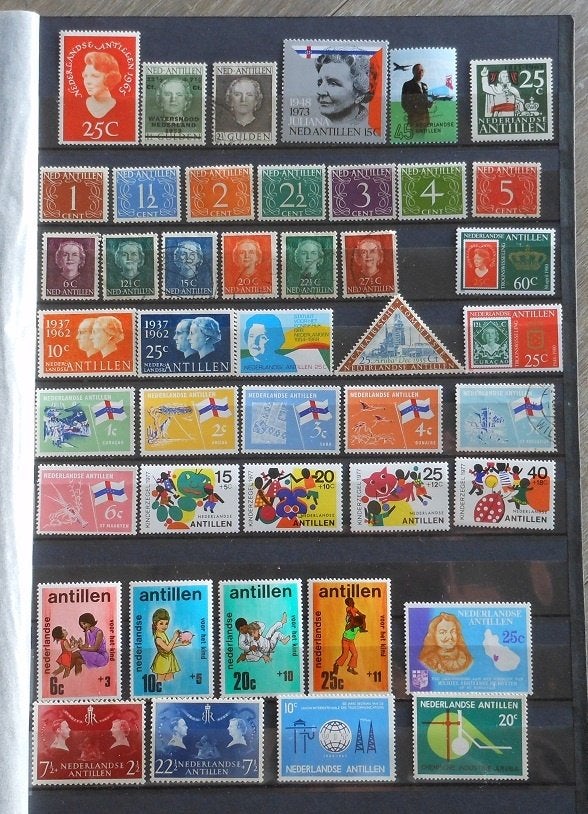 Nederland + Nederland Overzee: ruim 1000 postzegels, Postzegels en Munten, Ophalen of Verzenden