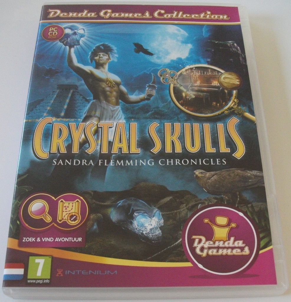 PC Game *** SANDRA FLEMMING CHRONICLES *** Crystal Skulls, Puzzel en Educatief, 1 speler, Ophalen of Verzenden, Zo goed als nieuw