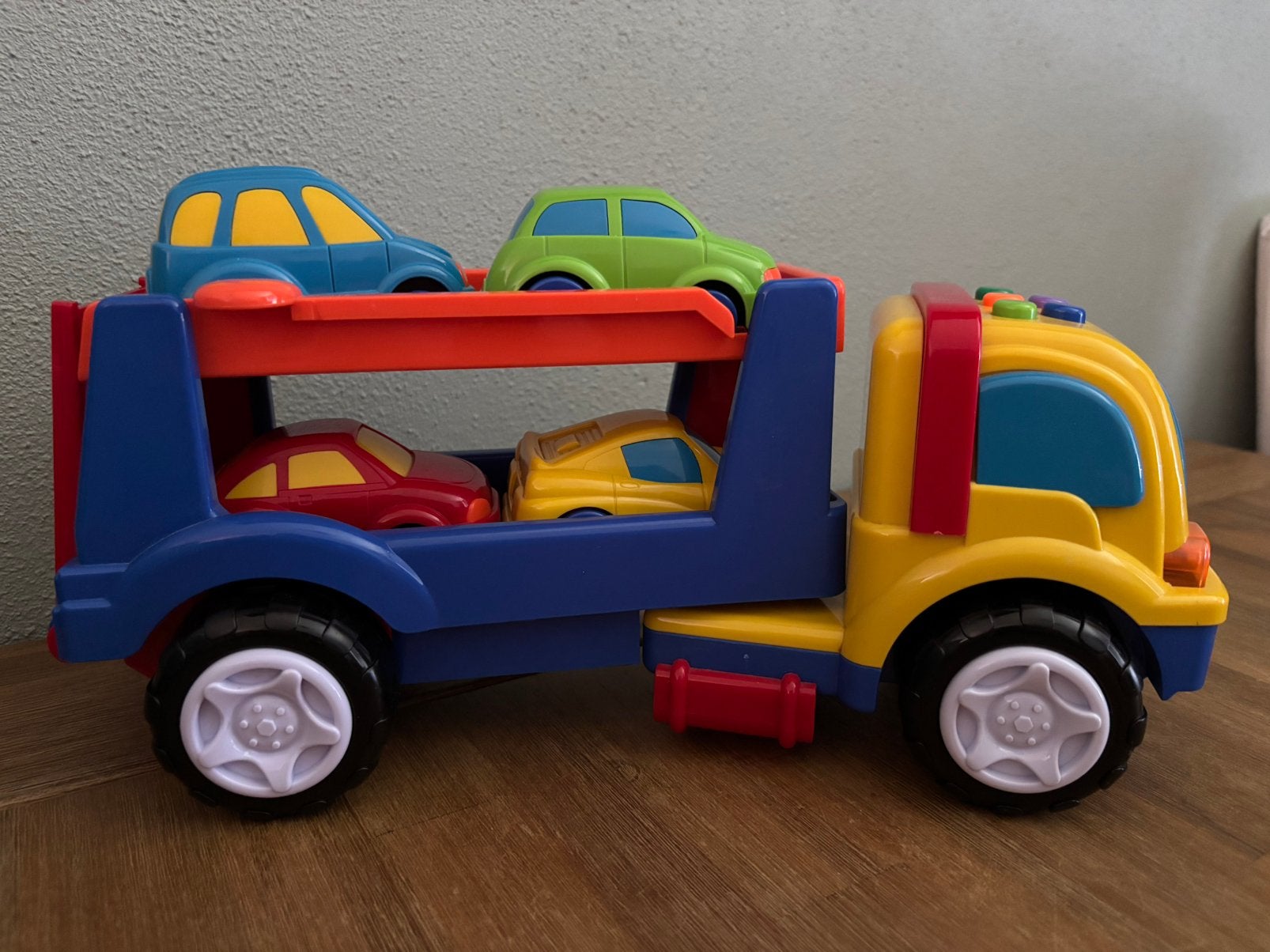 Autotransporter met 4 autos, Ophalen of Verzenden