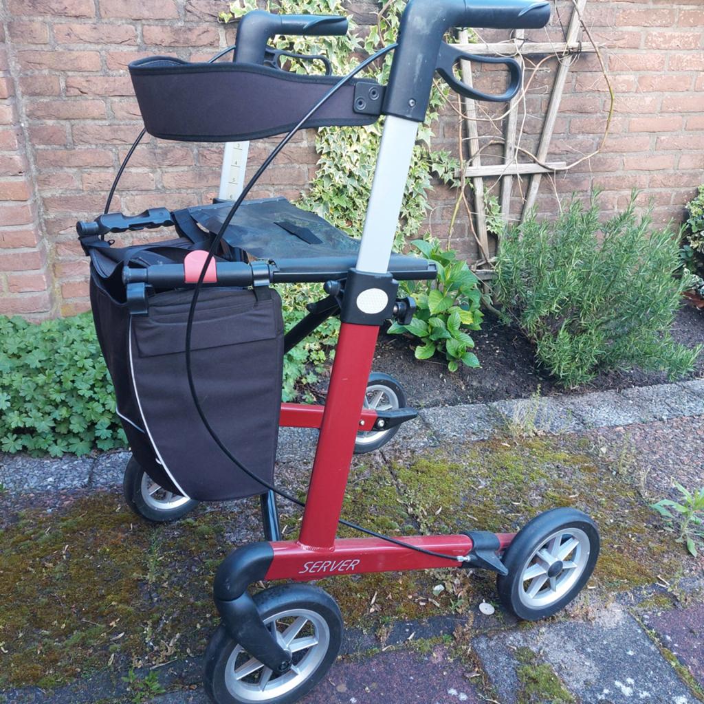 Rollator Rehasense Server Lichtgewicht, Ophalen, Lichtgewicht, Zo goed als nieuw