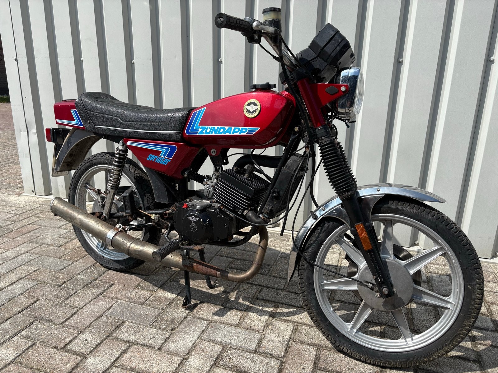 Zundapp Sprinter met KS80 blok - Schuurvondst, Ophalen, Gebruikt, Maximaal 45 km/u, Overige modellen