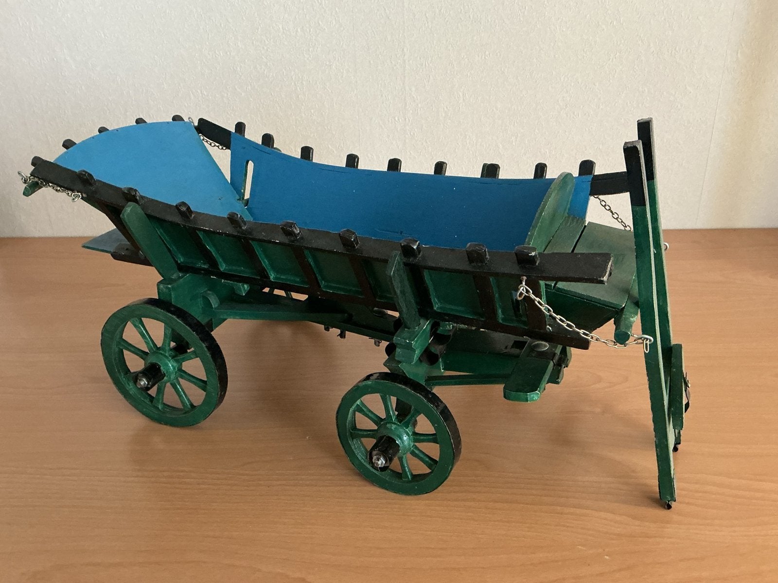 Miniatuur Boerenwagen - Decoratief Model in Goede Staat, Verzamelen, Gebruikt, ., Ophalen of Verzenden, .