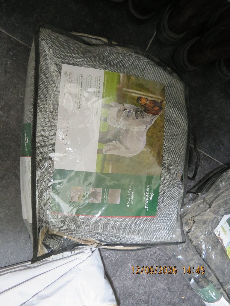 Rambo protector plus mt  6,3 (=190) (kan ook als 6,6/195), Afneembare hals, Vliegendeken, Overige materialen, Ophalen of Verzenden