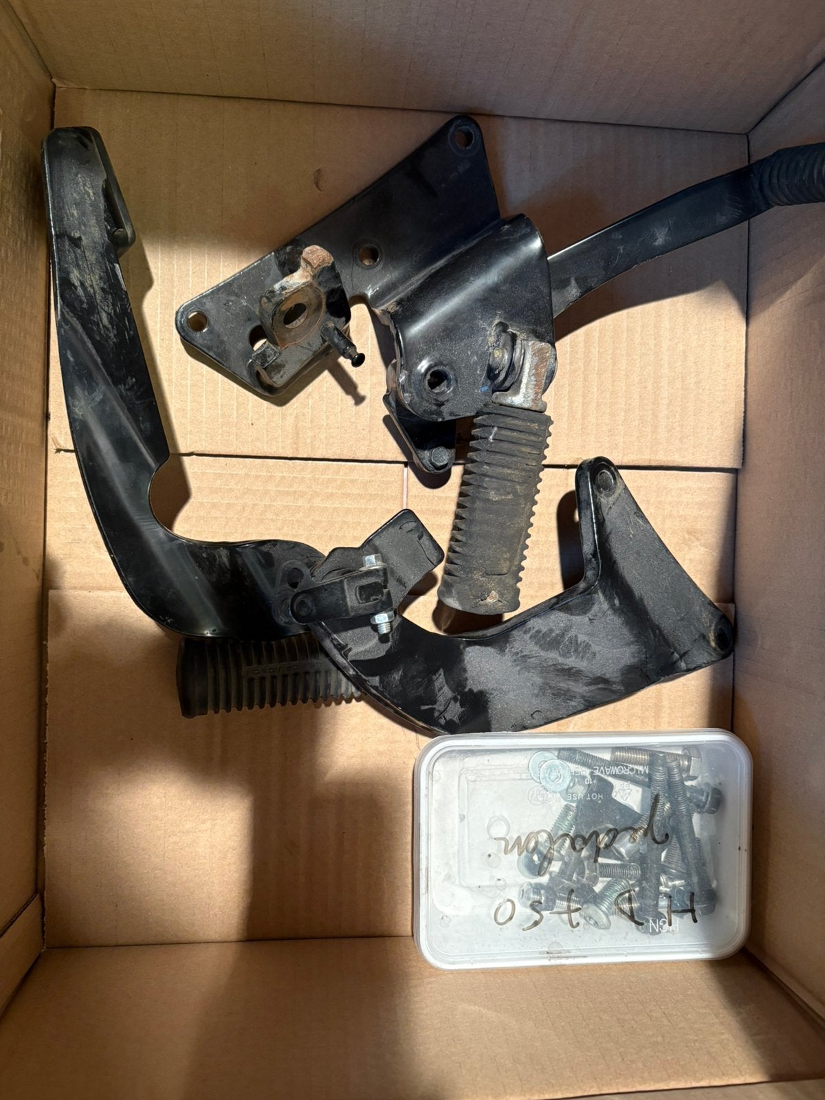 Mid controls set voot Harley XG750 street, Ophalen of Verzenden, Gebruikt