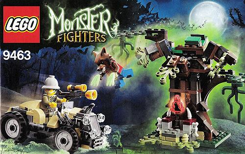 LEGO instructie boekje Monster Fighters 9463 The Werewolf., Overige thema's, Lego, Overige typen, Ophalen of Verzenden