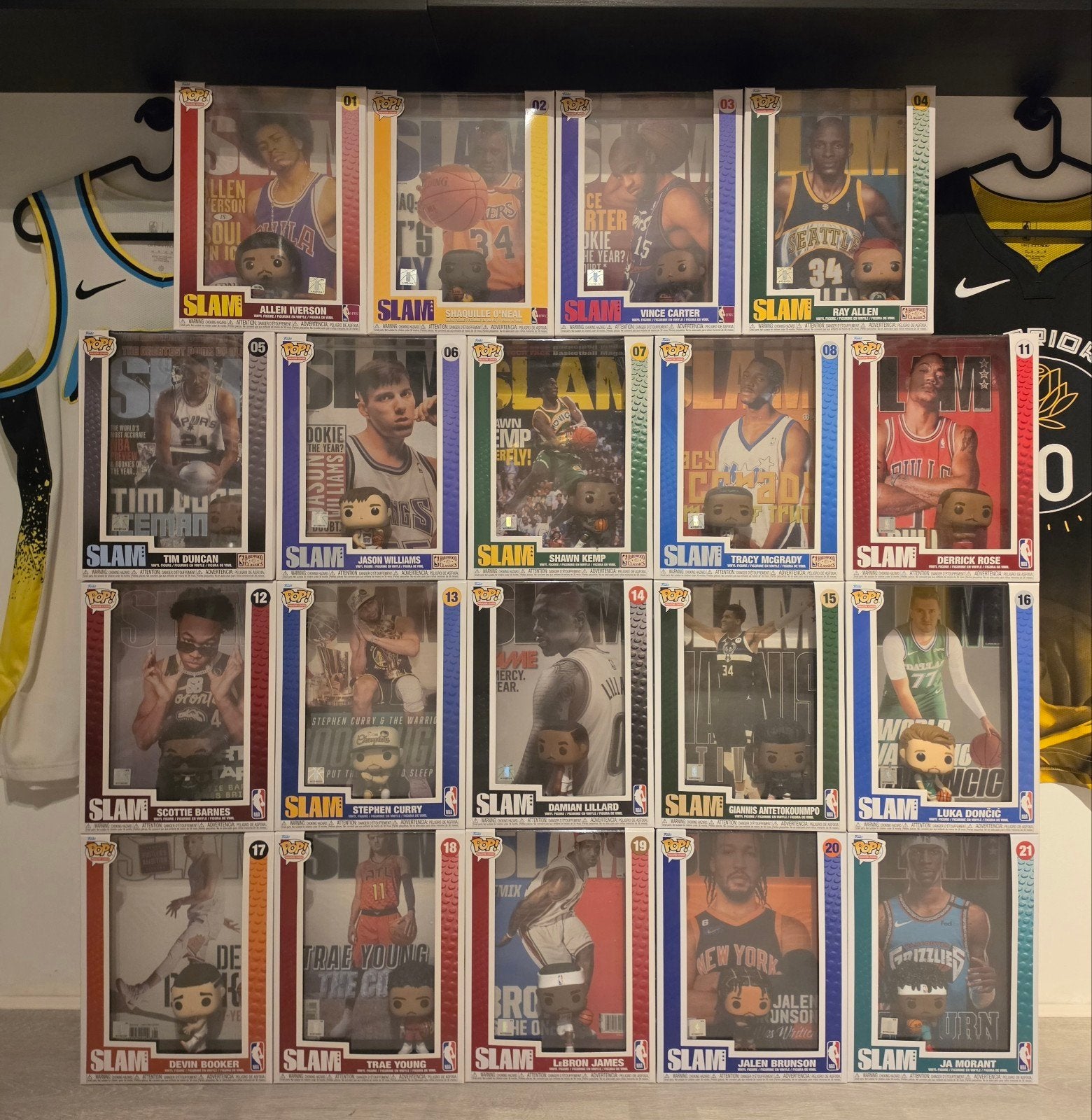 Geheel complete collectie Funko Pop! NBA Slam Magazine, Ophalen of Verzenden, Nieuw
