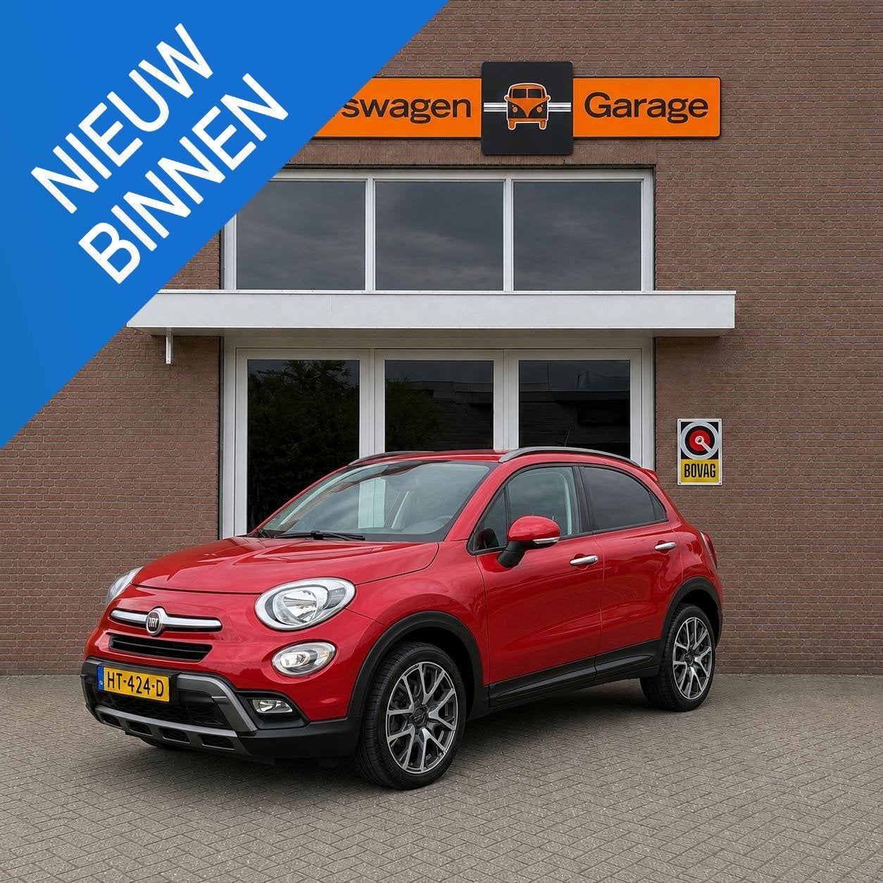 Fiat 500 X Cross 1.4 Turbo MultiAir Cross, Auto's, Voorwielaandrijving, Gebruikt, 4 cilinders, 500X