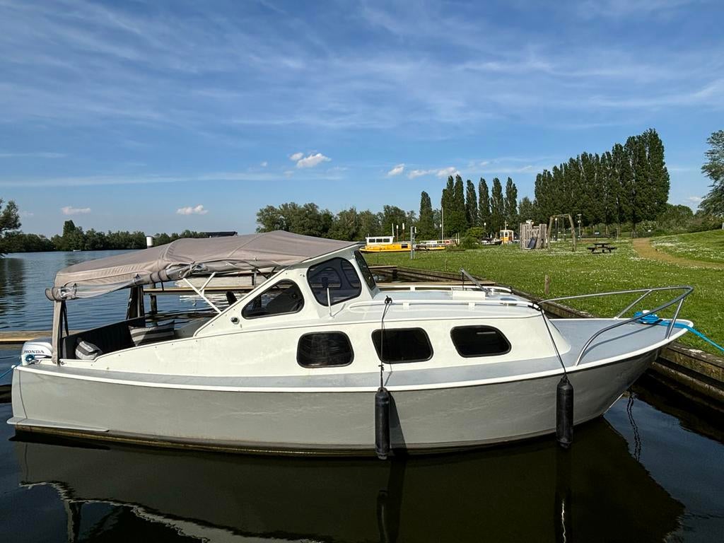Beja Kruiser 720 met Honda 20PK buitenboordmotor, Ophalen, Gebruikt