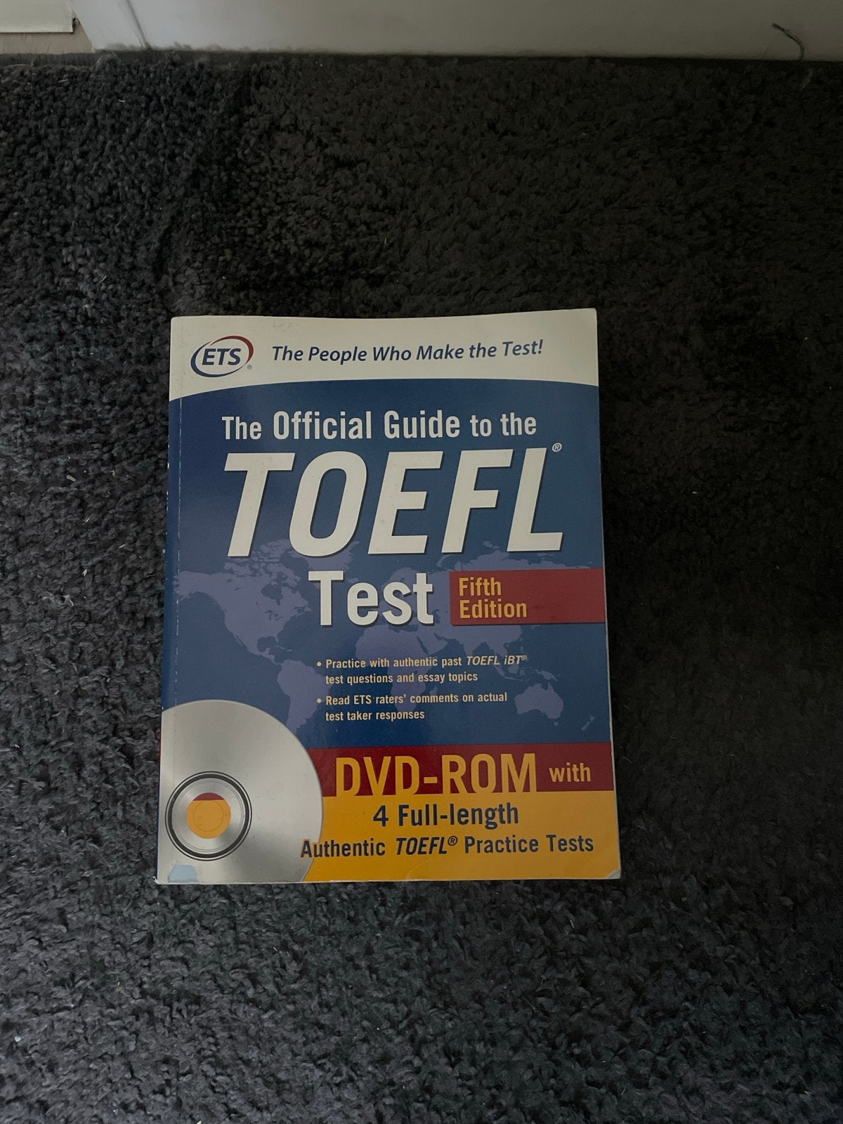 TOEFL Test Boek met DVD-ROM - The Official Guide, Ophalen of Verzenden, Alpha, Zo goed als nieuw, WO