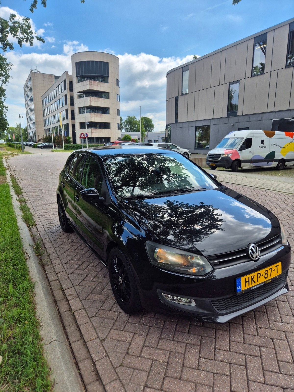Volkswagen Polo 1.4 16V FSI 63KW 2009 Zwart, Voorwielaandrijving, 970 kg, 4 cilinders, Zwart