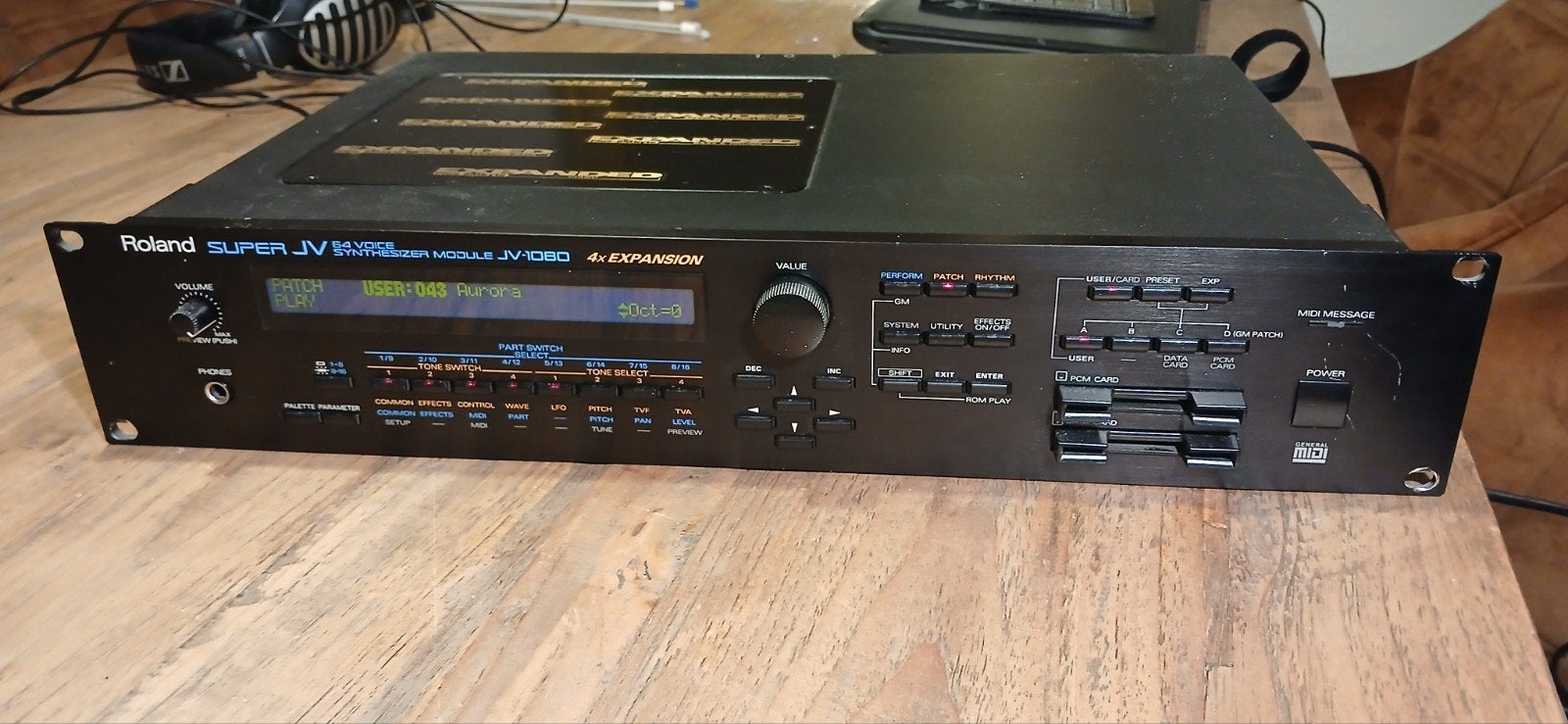 Roland Super JV-1080 Synthesizer Module, Ophalen of Verzenden, Gebruikt