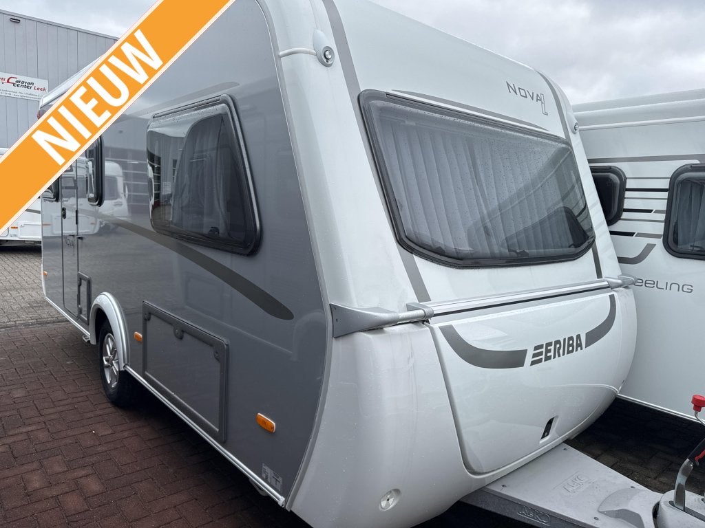 Eriba Nova Light 470 Maraldi Elegance 2025 GRATIS MOVER, Caravans en Kamperen, Caravans, Standaardzit, Bedrijf, Tot en met 3, Overige typen