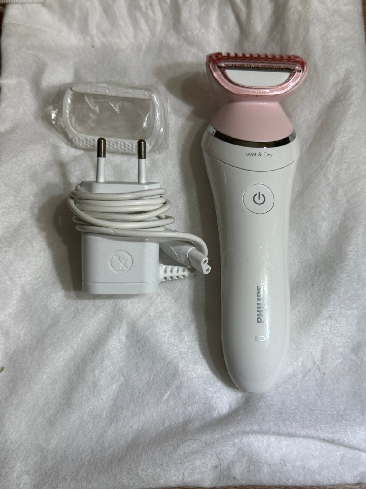 Philips SatinShave Advanced BRL140/00 – roze, Ophalen of Verzenden, Zo goed als nieuw, Scheren en Epileren