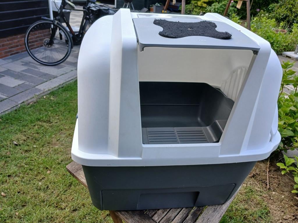 Kattenbak merk catit, Ophalen