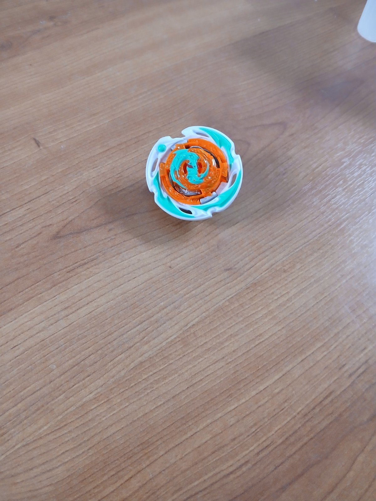 Bey Blade - Oranje en Turquoise, Ophalen of Verzenden, Gebruikt, Jongen of Meisje