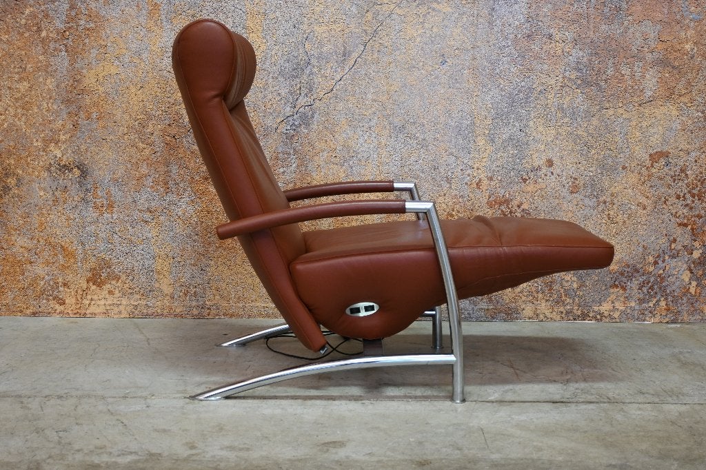 ZGANieuw Leolux Helical electrisch verstelbare relaxfauteuil, Leolux, Leolux, 75 tot 100 cm, Ophalen of Verzenden