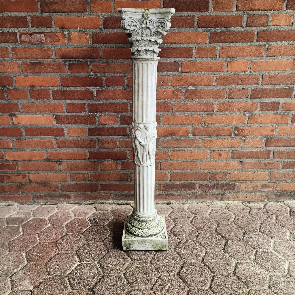 Prachtige betonnen pilaar. 95cm hoog., Huis en Inrichting, Woonaccessoires | Zuilen en Pilaren, Ophalen