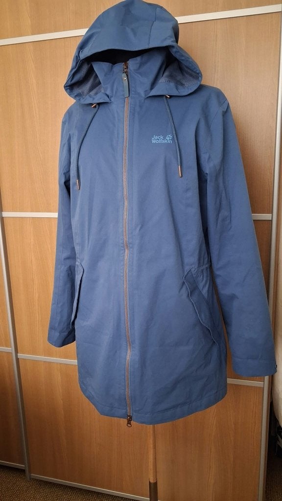 Jack Wolfskin women jack Texapore blauw maat L, Ophalen of Verzenden, Zo goed als nieuw, Kleding