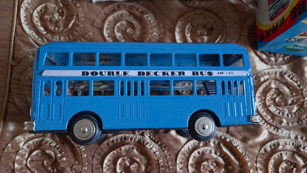 Vintage dubbeldekker bus, Ophalen, Zo goed als nieuw
