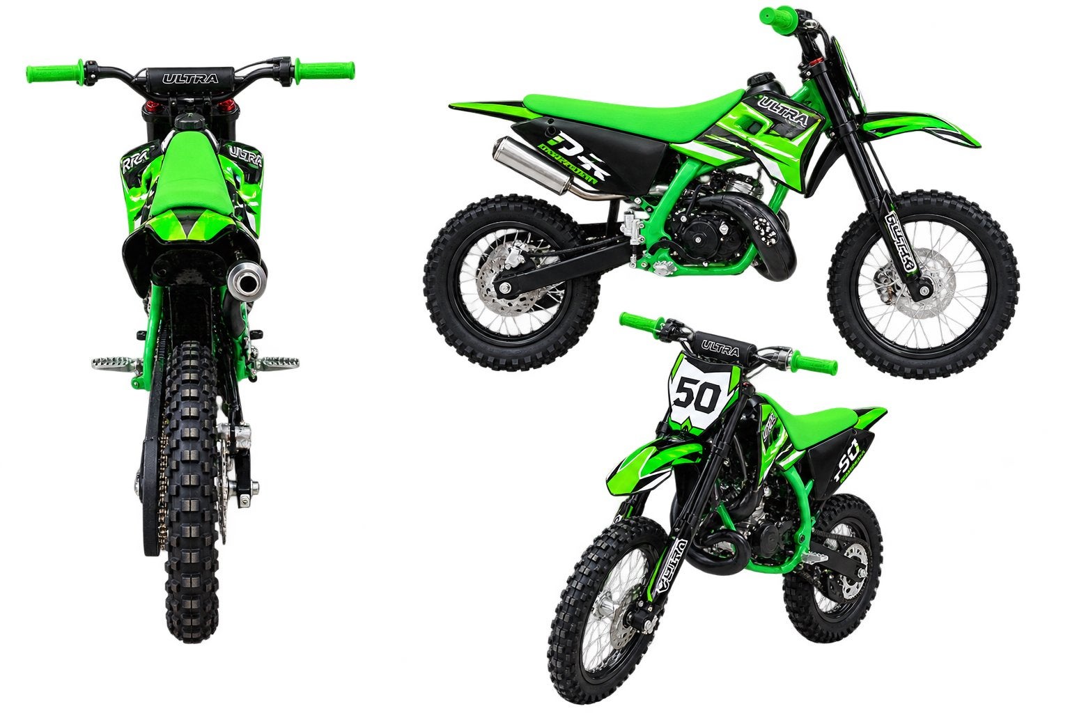 Nieuwe Ultra 50cc 2-takt Dirtbike Automaat 2025, Ophalen, Nieuw