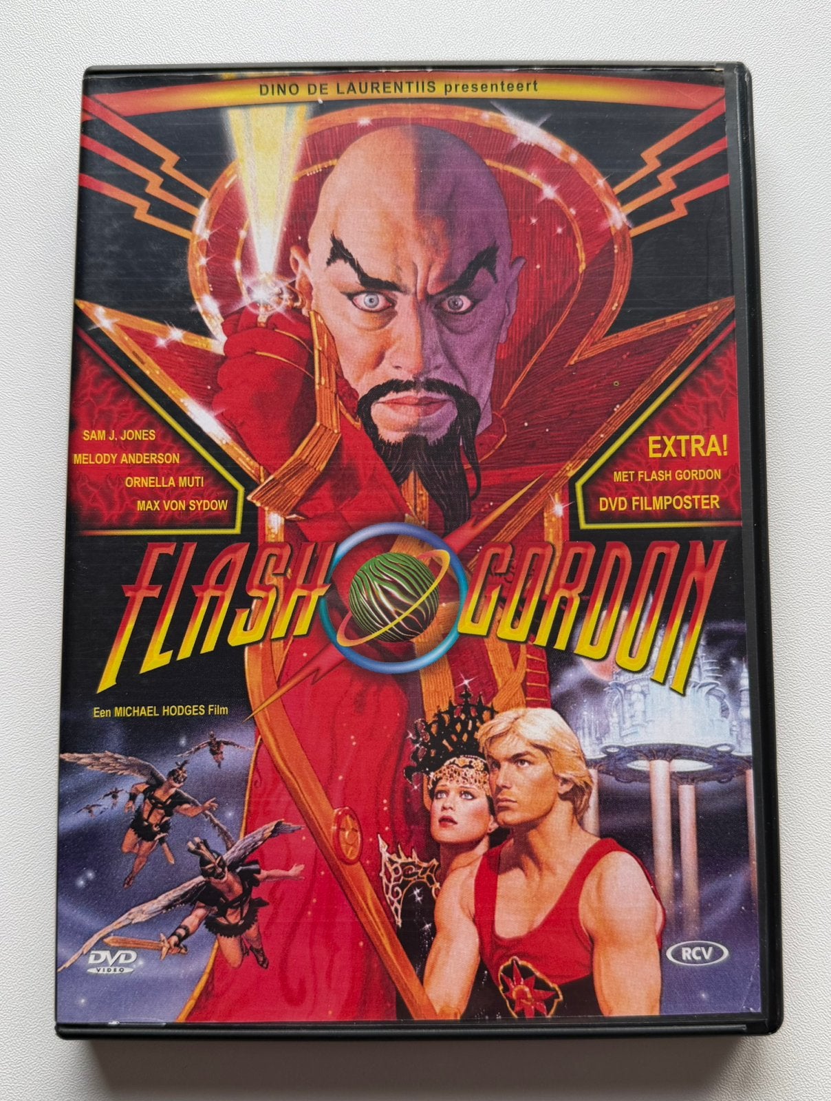 Flash Gordon - DVD - met poster - NL uitgave - 1980, Alle leeftijden, Verzenden, Zo goed als nieuw