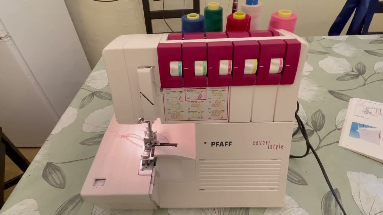 Pfaff  coverstyle coverlock en lockmachine, Ophalen of Verzenden, Zo goed als nieuw, Lockmachine, Pfaff