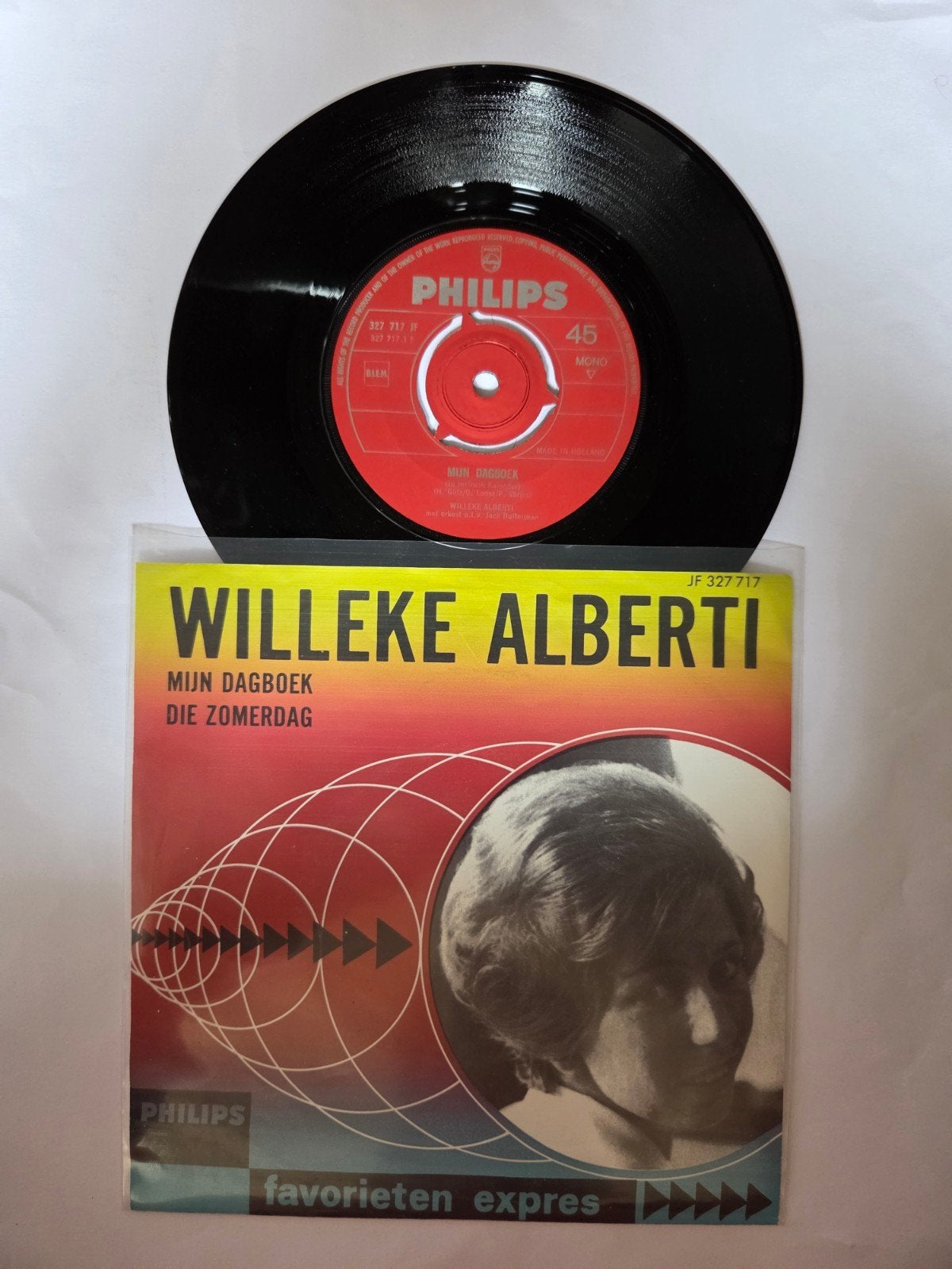 Willeke Alberti - Mijn dagboek, Gebruikt, 7 inch, Single, Ophalen of Verzenden