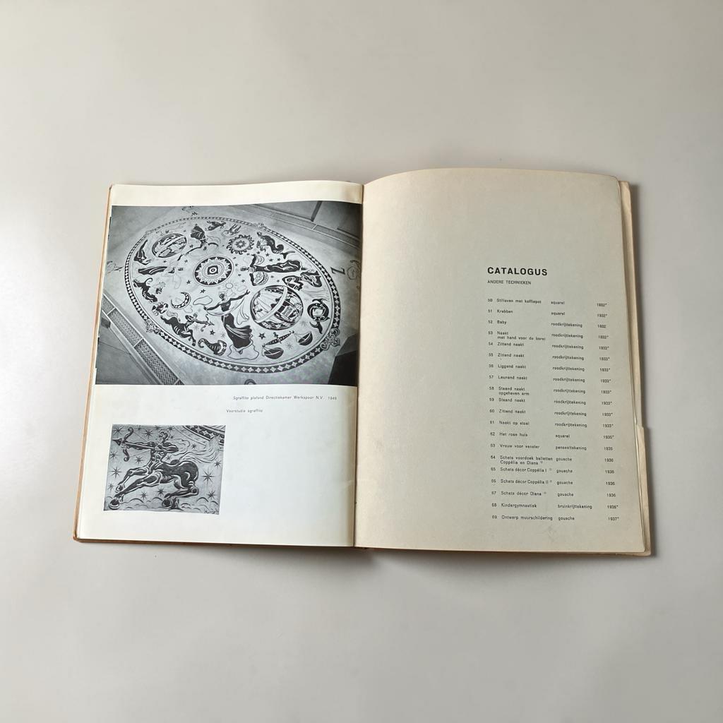 Gerard Hordijk catalogus 1959 herdenkingstentoonstelling, Ophalen of Verzenden, Gelezen, Schilder- en Tekenkunst