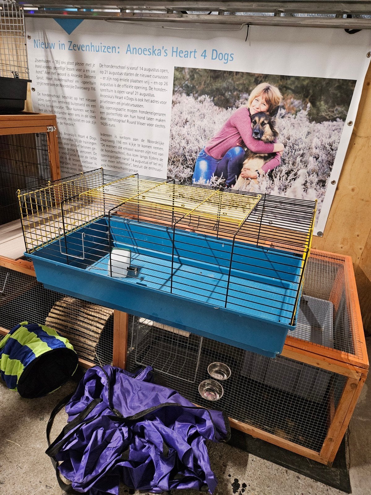 Konijnen en cavia kooien opbrengst opvang, Ophalen, Kooi, Konijn, Minder dan 60 cm