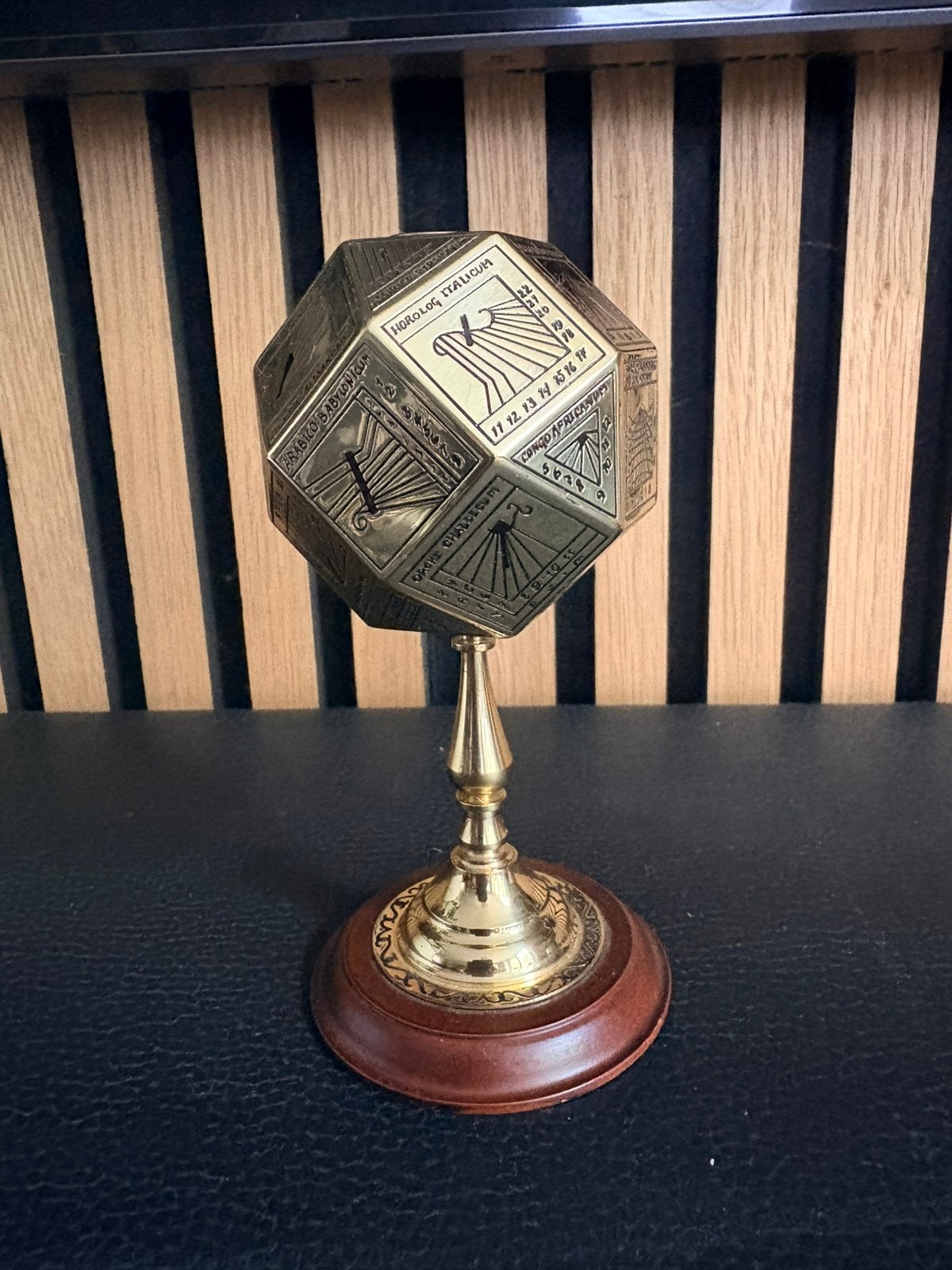 Vintage messing zonnewijzer Collectible Franklin Mint, Ophalen of Verzenden, Zo goed als nieuw