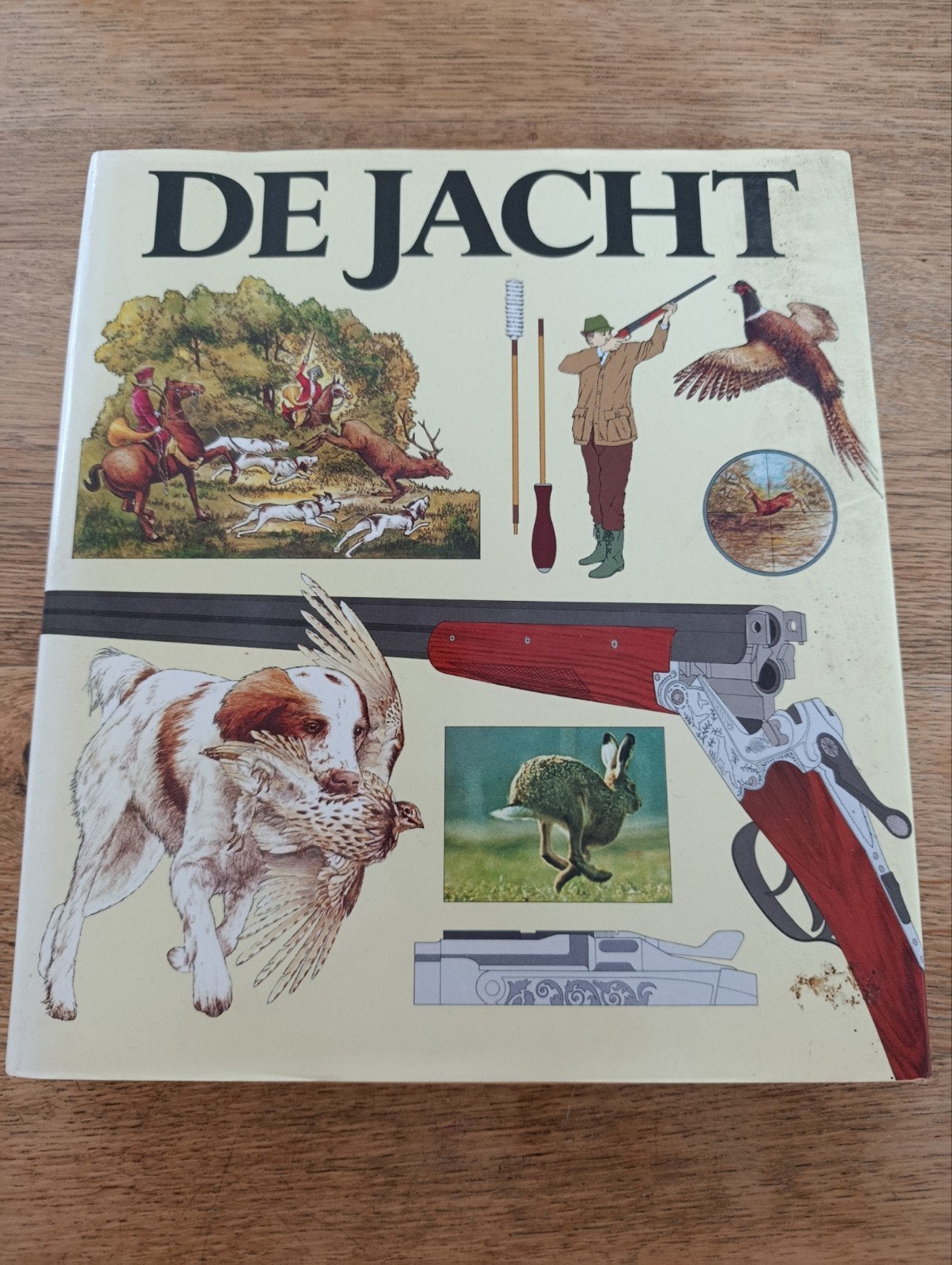 De Jacht, geïllustreerd boek over jacht, jachtwild, wapens e, Ophalen of Verzenden, Gelezen, Overige diersoorten