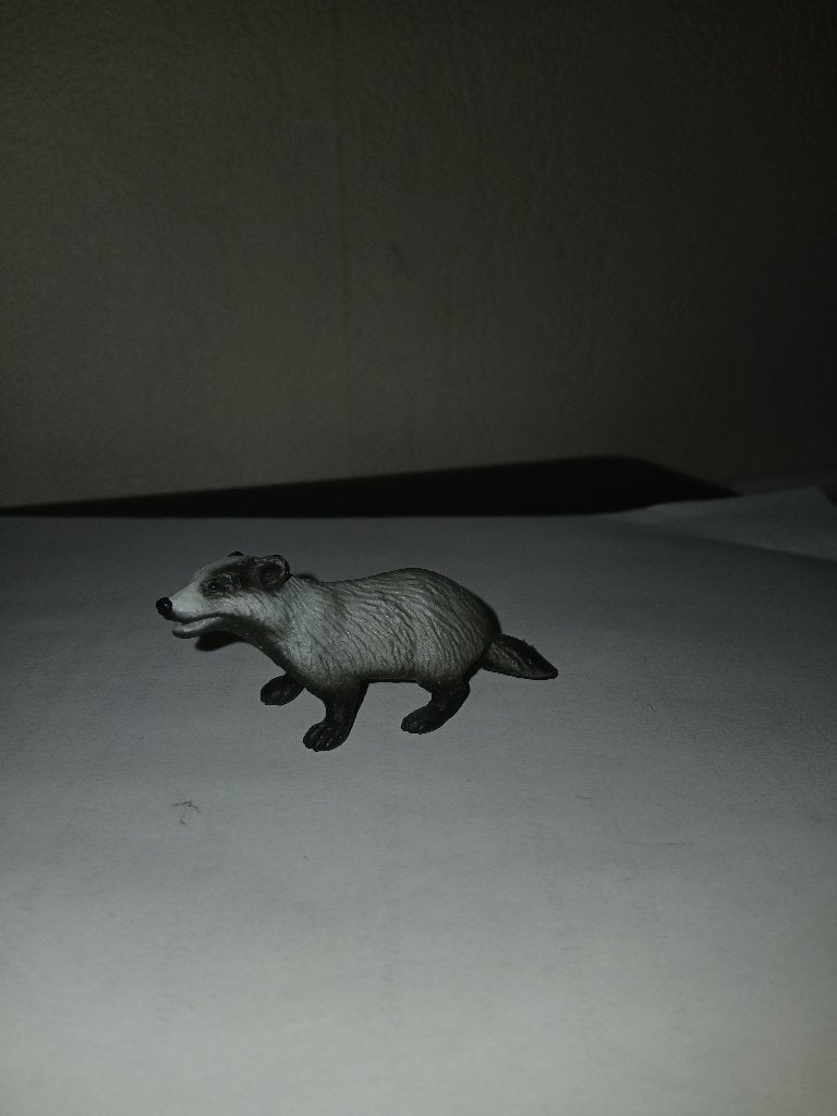 Das, dierfiguur Bullyland 7cm, Verzenden, Gebruikt, Overige soorten, Beeldje of Figuurtje