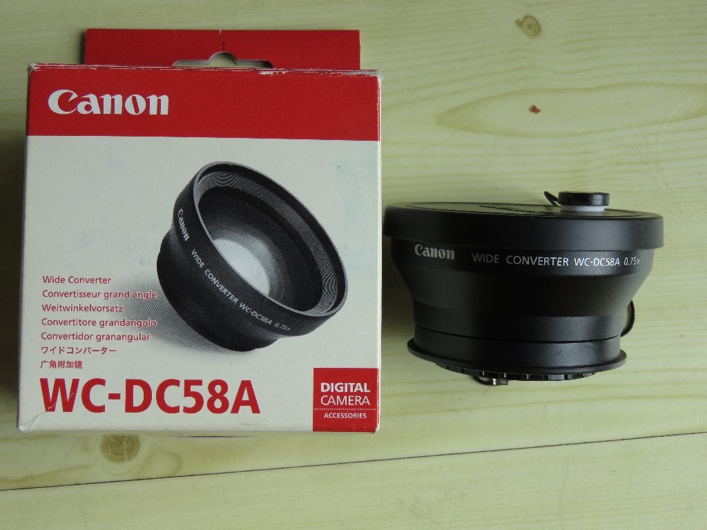Foto 9 van Canon Powershot S3 IS met tele- en wijdhoekconverters