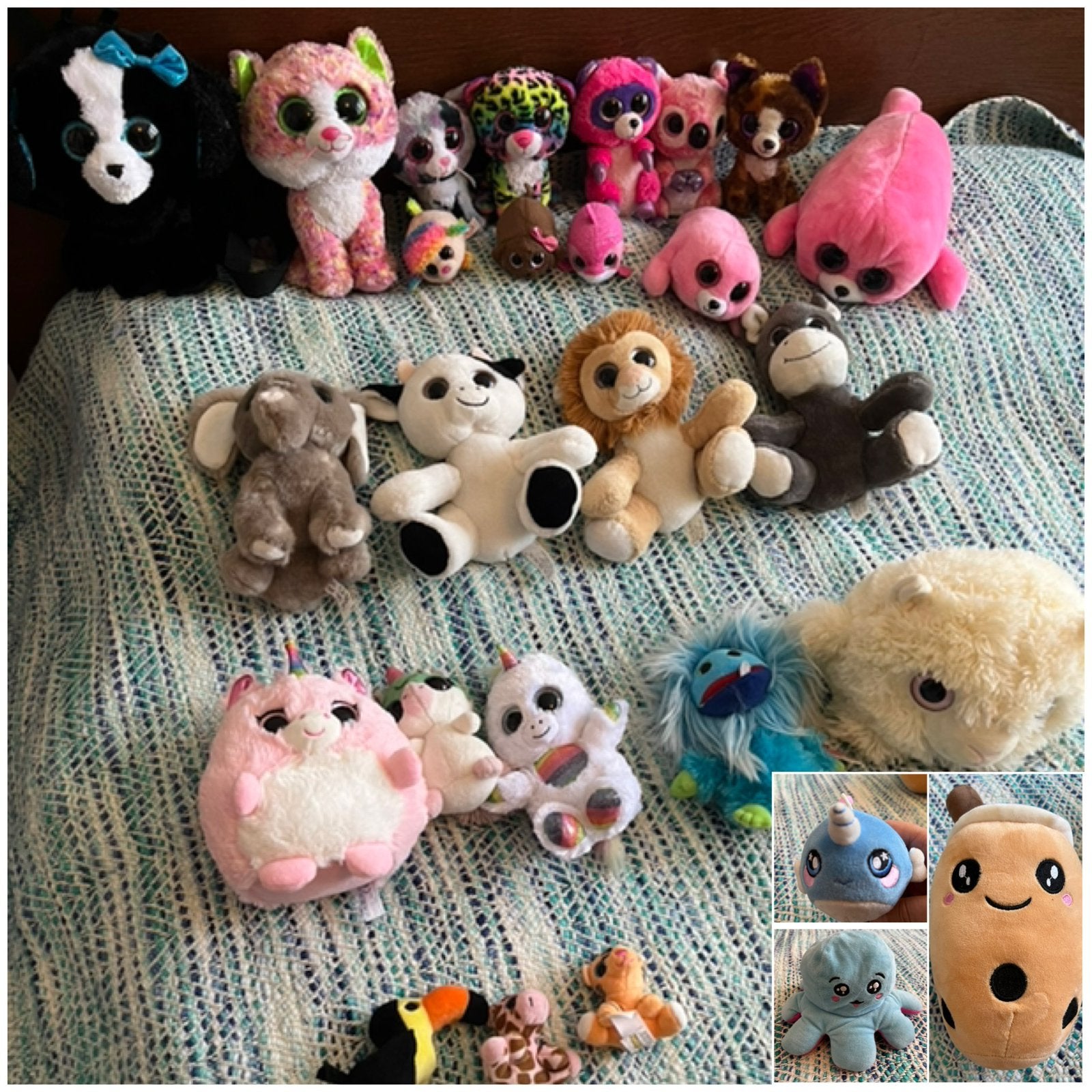 Grote collectie Ty Beanie Boos en andere knuffels, Kinderen en Baby's, Speelgoed | Knuffels en Pluche, Ophalen of Verzenden, Kat