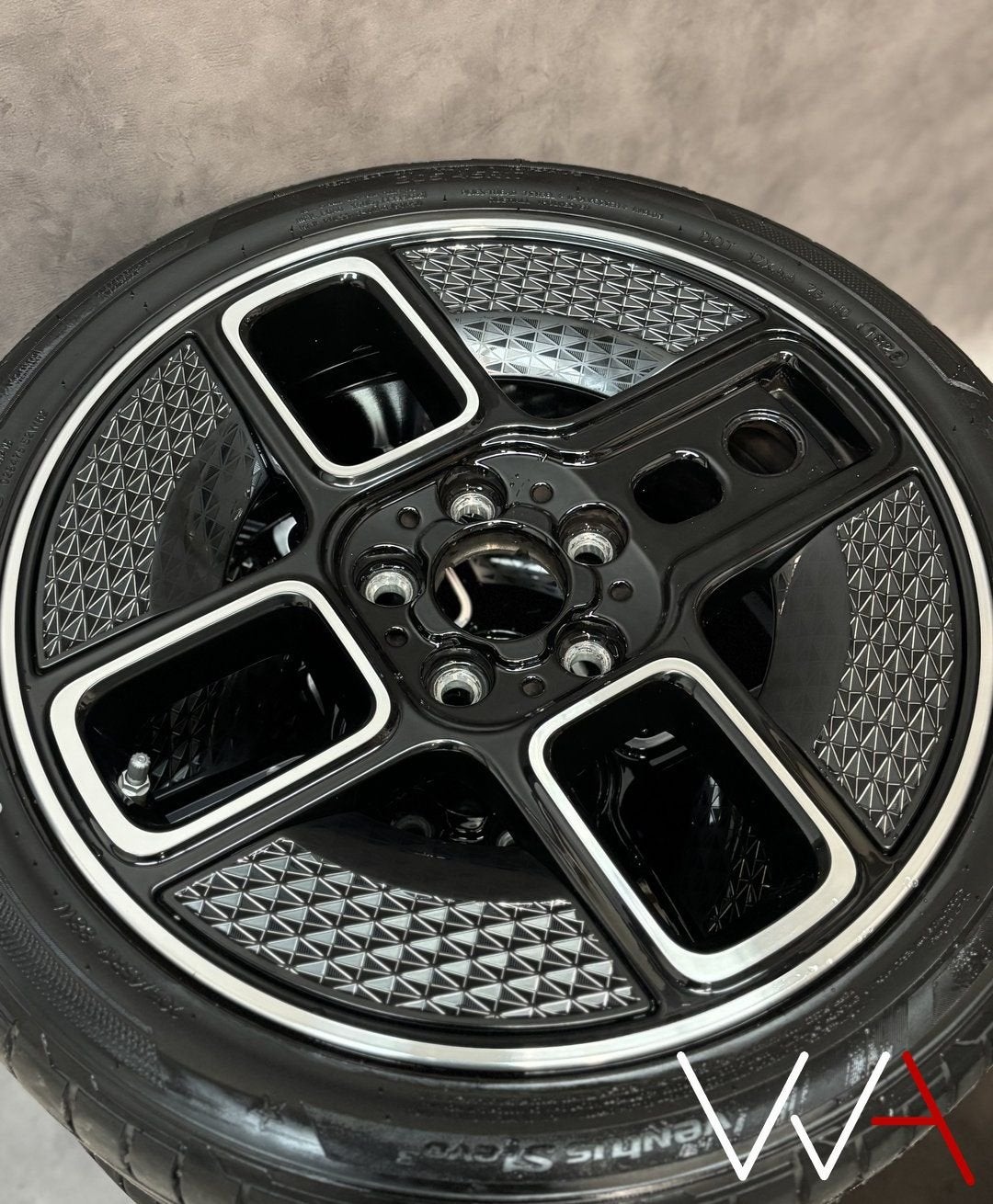 17'' Mini F55 F56 F57 Electric Power Spoke 737 BTW velgen, Gebruikt, -, -, Banden en Velgen