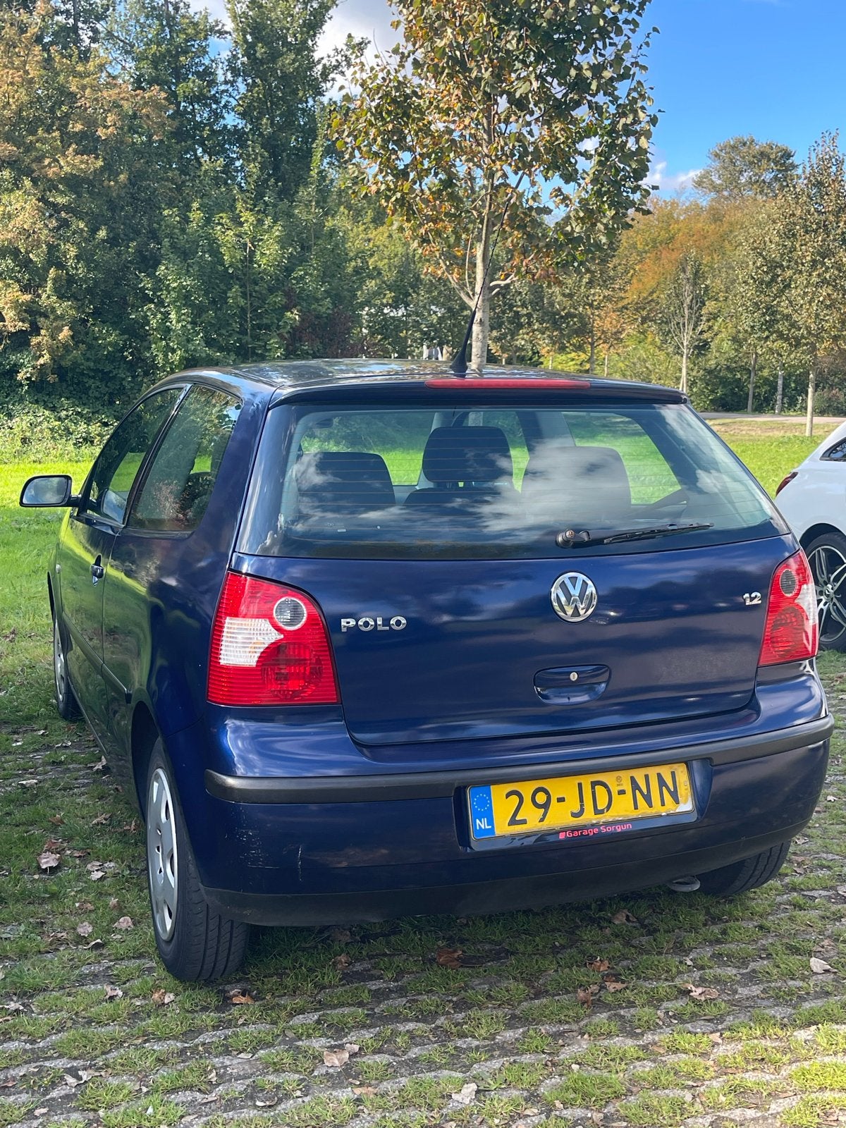 Volkswagen Polo 1.2 47KW 2002 Blauw, Auto's, Blauw, 1198 cc, Origineel Nederlands, Handgeschakeld