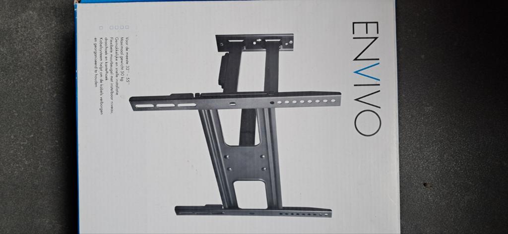 Nieuwe Envivo TV-muurbeugel 32"-55" - Max 50 kg, Ophalen of Verzenden, Nieuw